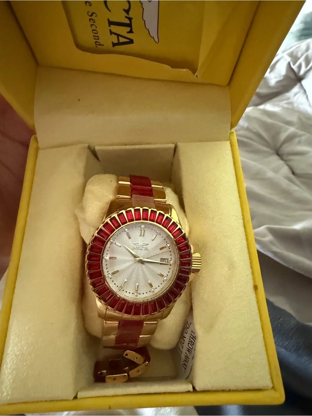 Invicta Gold-Tone Women's Watch (Invicta Angel Lady - Model 18879)